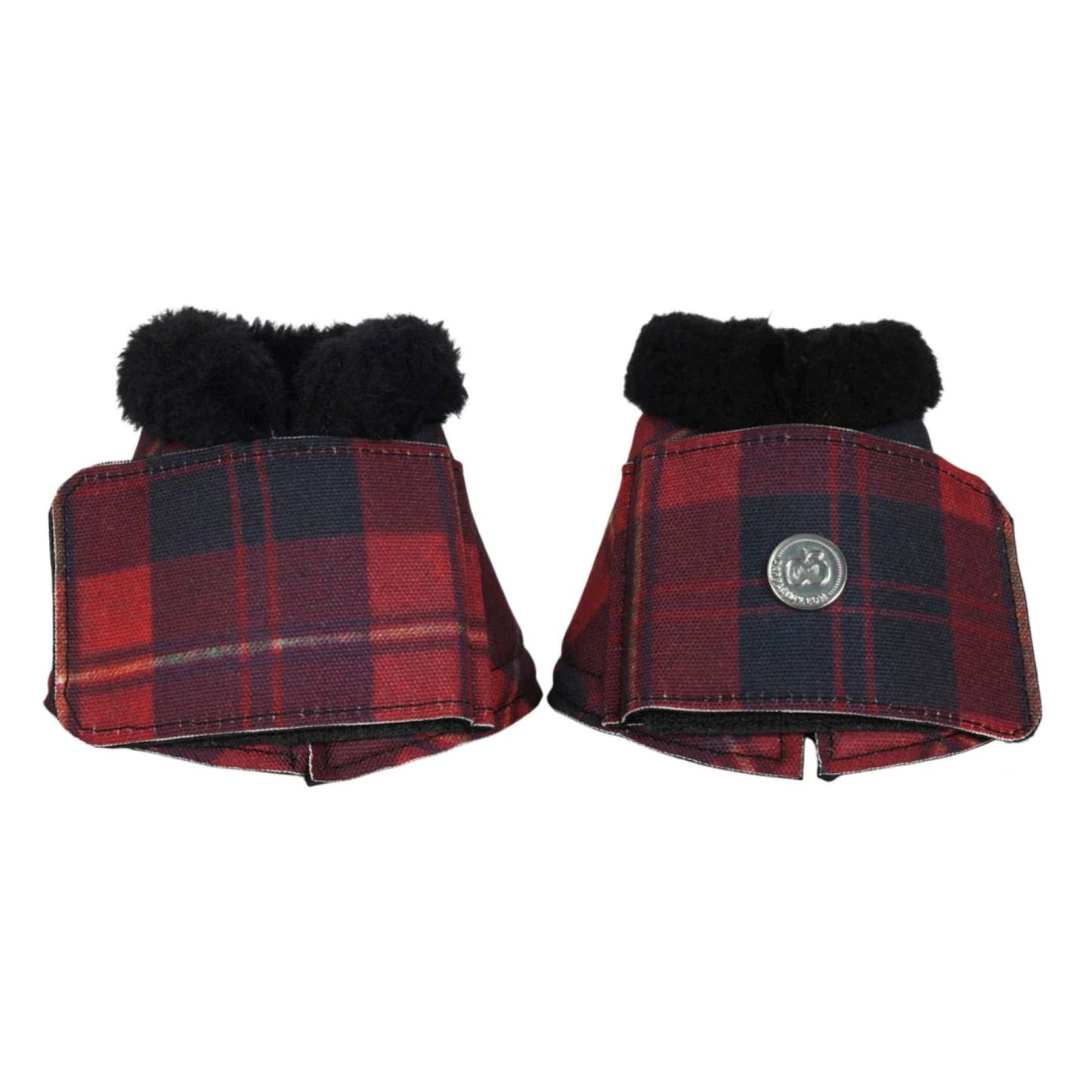 Dapplebay Holiday Plaid Bell Boots– StateLineTack