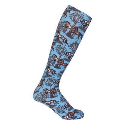 AWST Int'l Lila Toile Socks