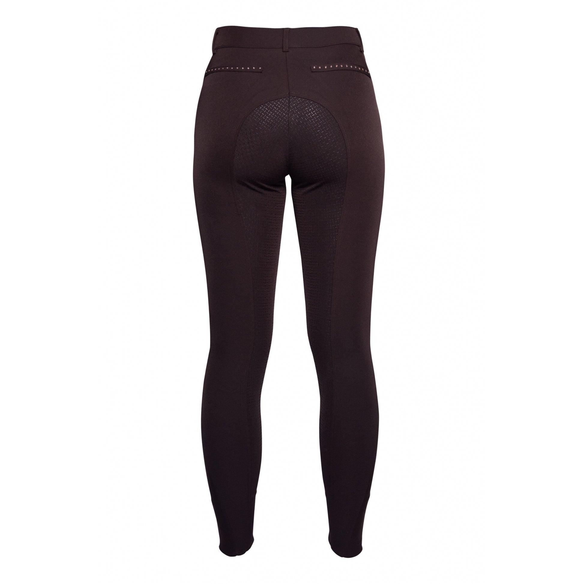 HKM Ladies Rosegold Glamour Full Seat Riding Breeches