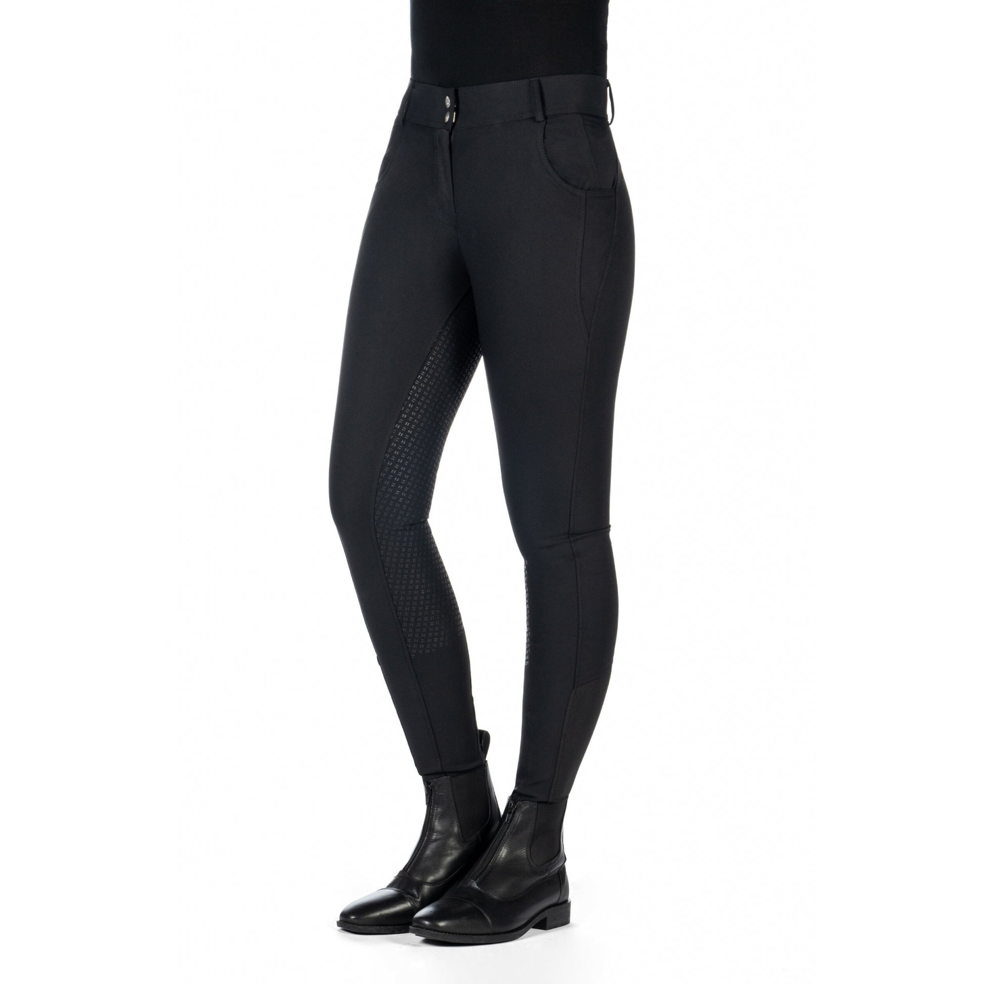 HKM Ladies Ari Mid Rise Full Seat Riding Breeches