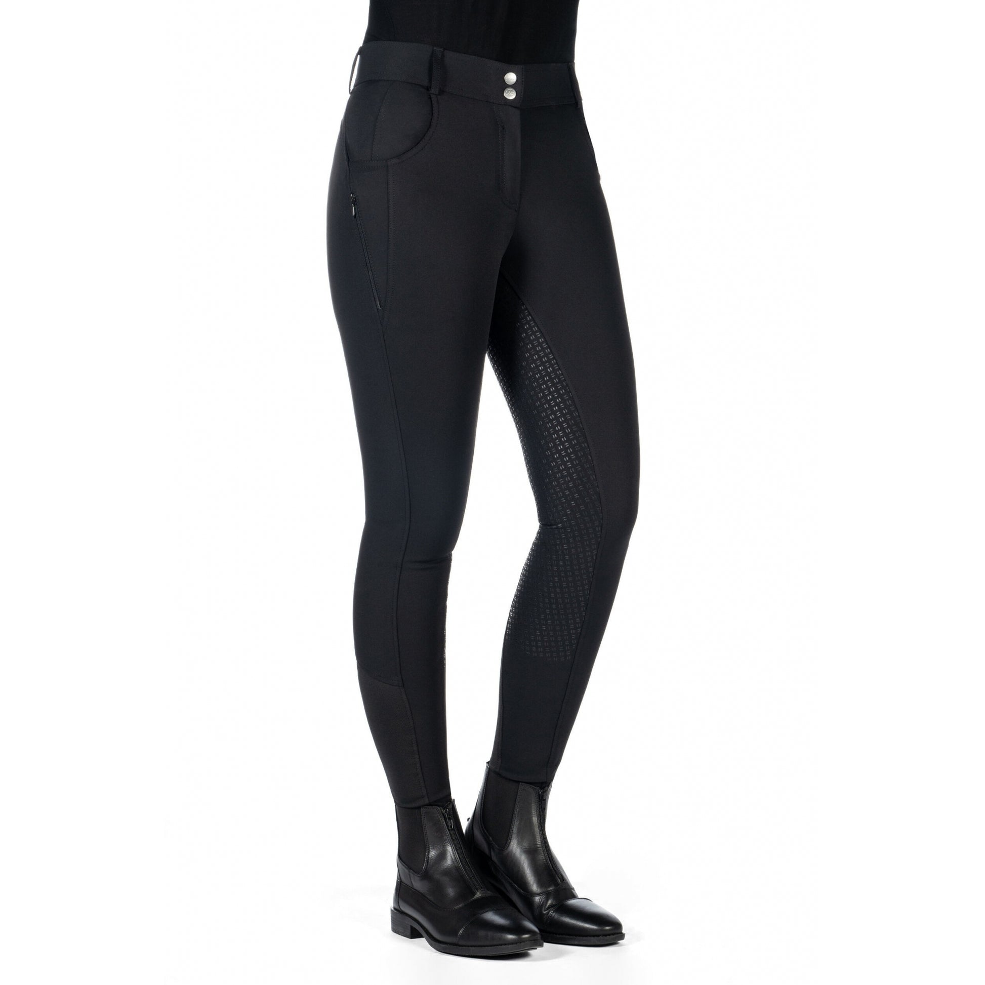 HKM Ladies Ari Mid Rise Full Seat Riding Breeches