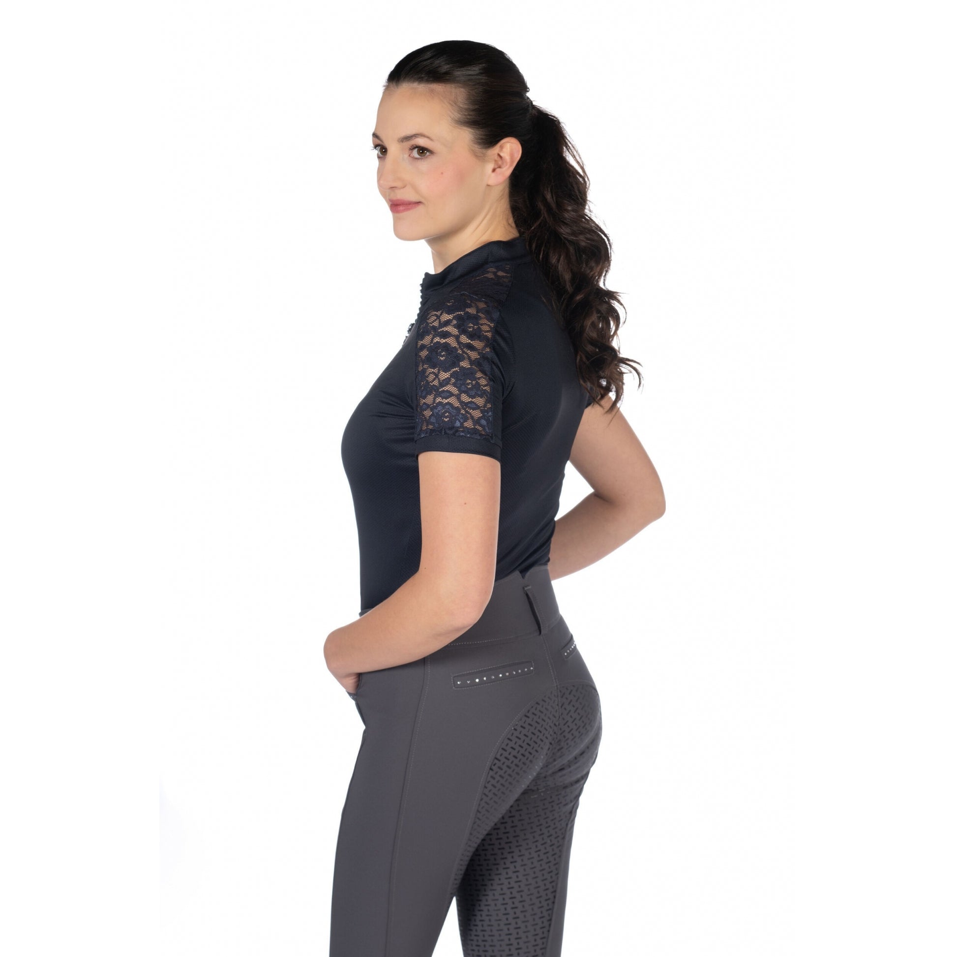 HKM Ladies Nelly Short Sleeve Functional Shirt