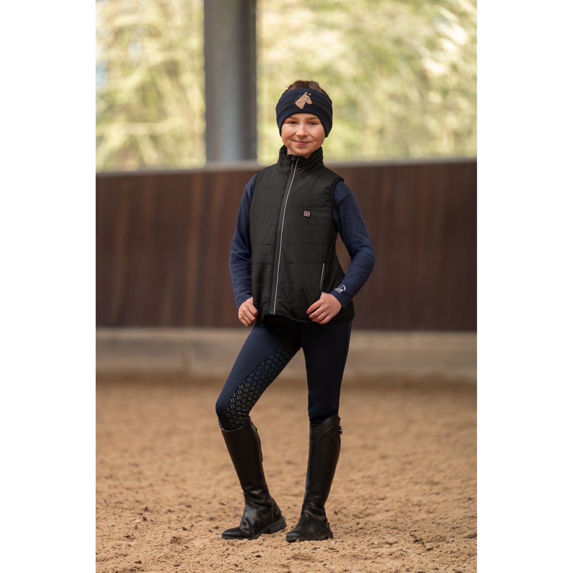 HKM Kids Mia Silicone Full Seat Riding Breeches