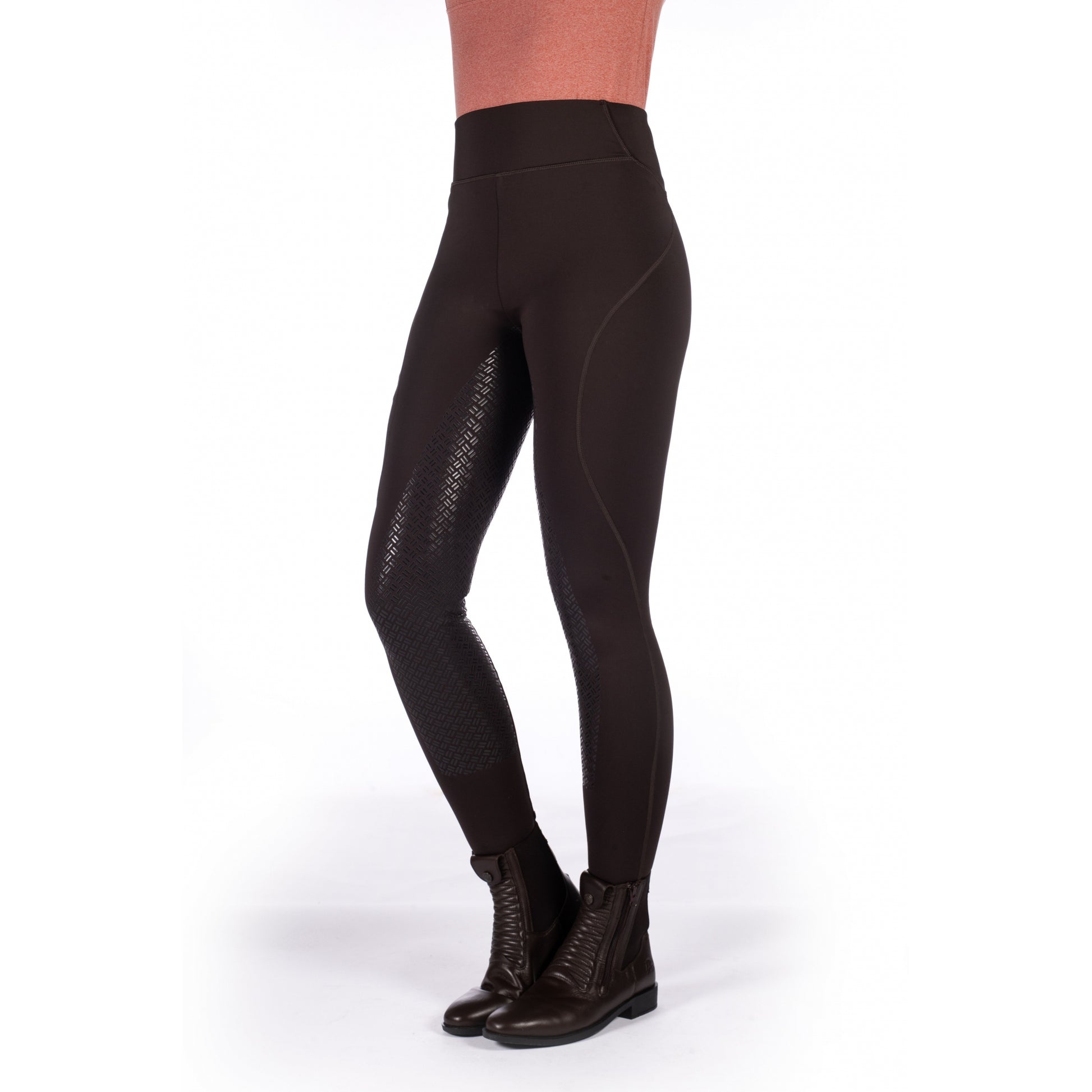 HKM Ladies Rio Silicone Full Seat Riding Leggings