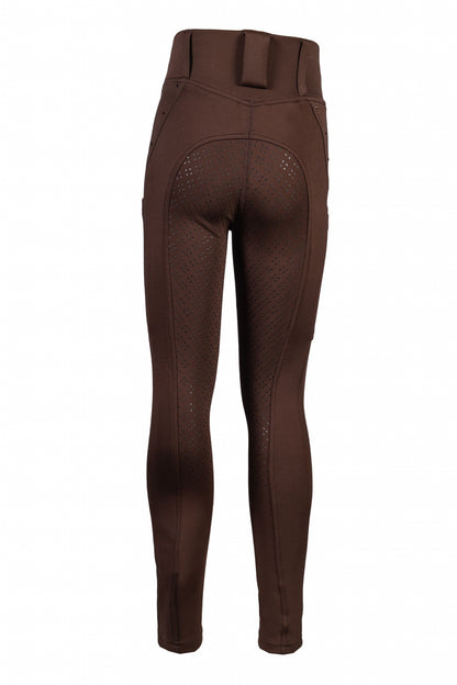 HKM Kids Lana II- Style Silicone Full Seat Riding Leggings