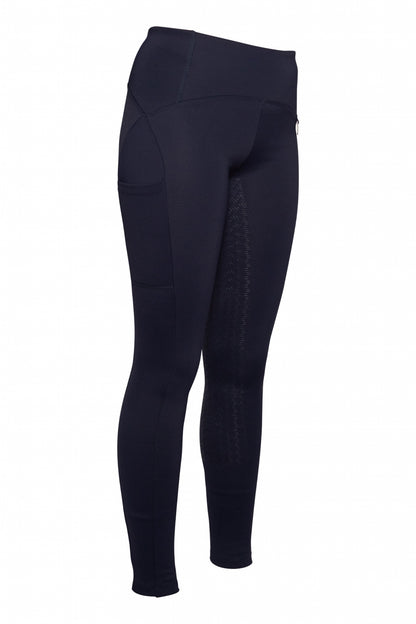 HKM Ladies Arezzo Silicone Full Seat Riding Leggings