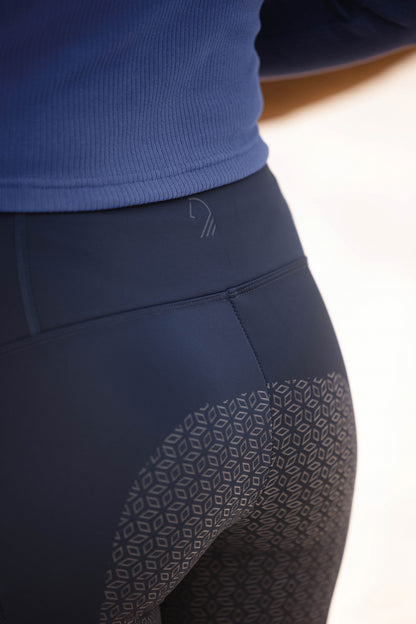 HKM Ladies Arezzo Silicone Full Seat Riding Leggings