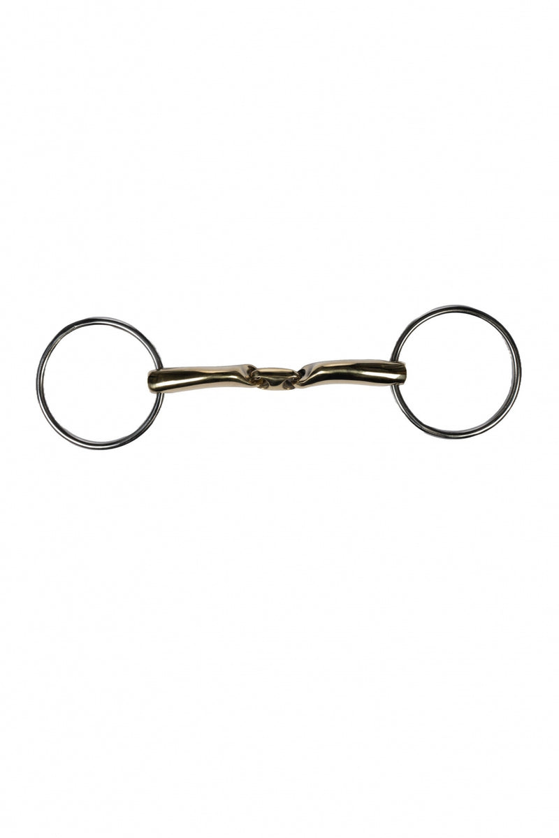 HKM 14mm Soft Contact-Loose Ring Snaffle + Lozenge