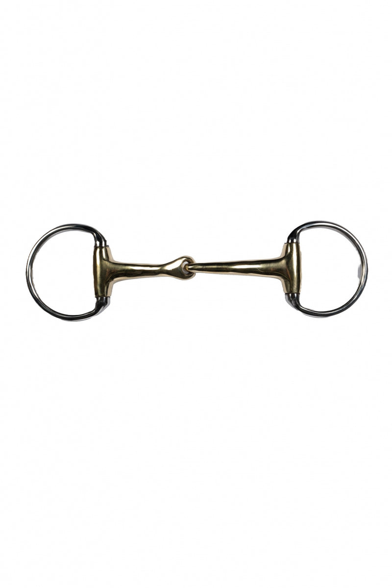 HKM 14mm Eggbutt Snaffle -High Curve
