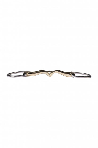 HKM 16mm Eggbutt Snaffle -High Curve