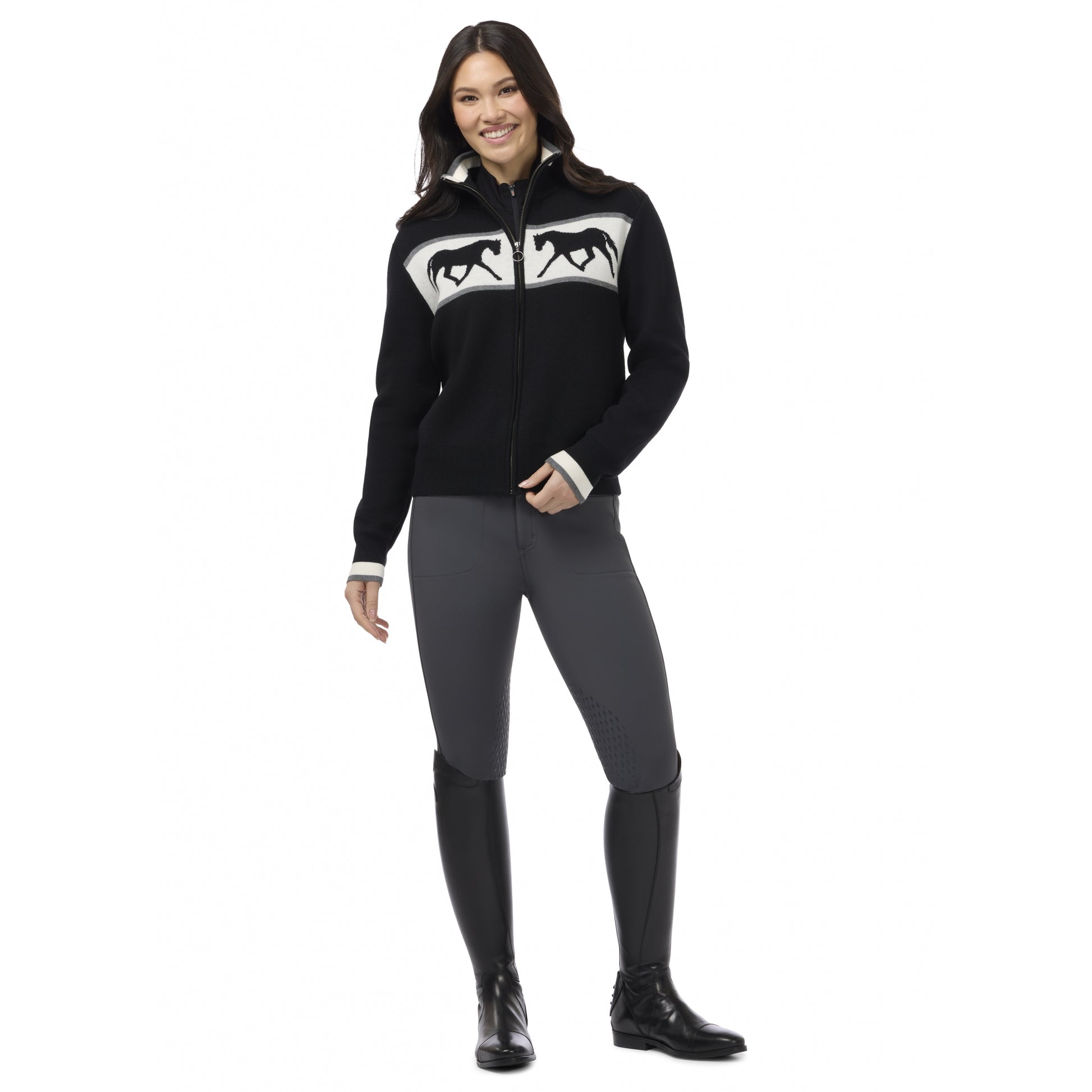 Kerrits Reflections Full Zip Sweater