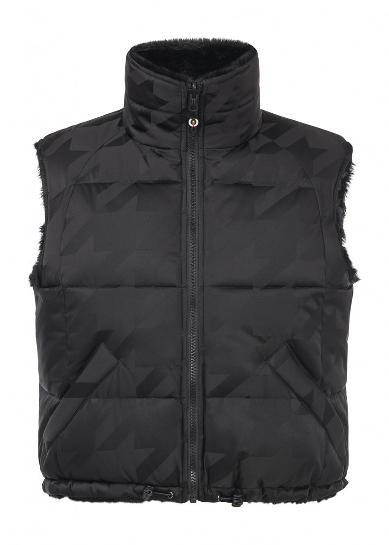 Kerrits Skyline Houndstooth Reversible Vest