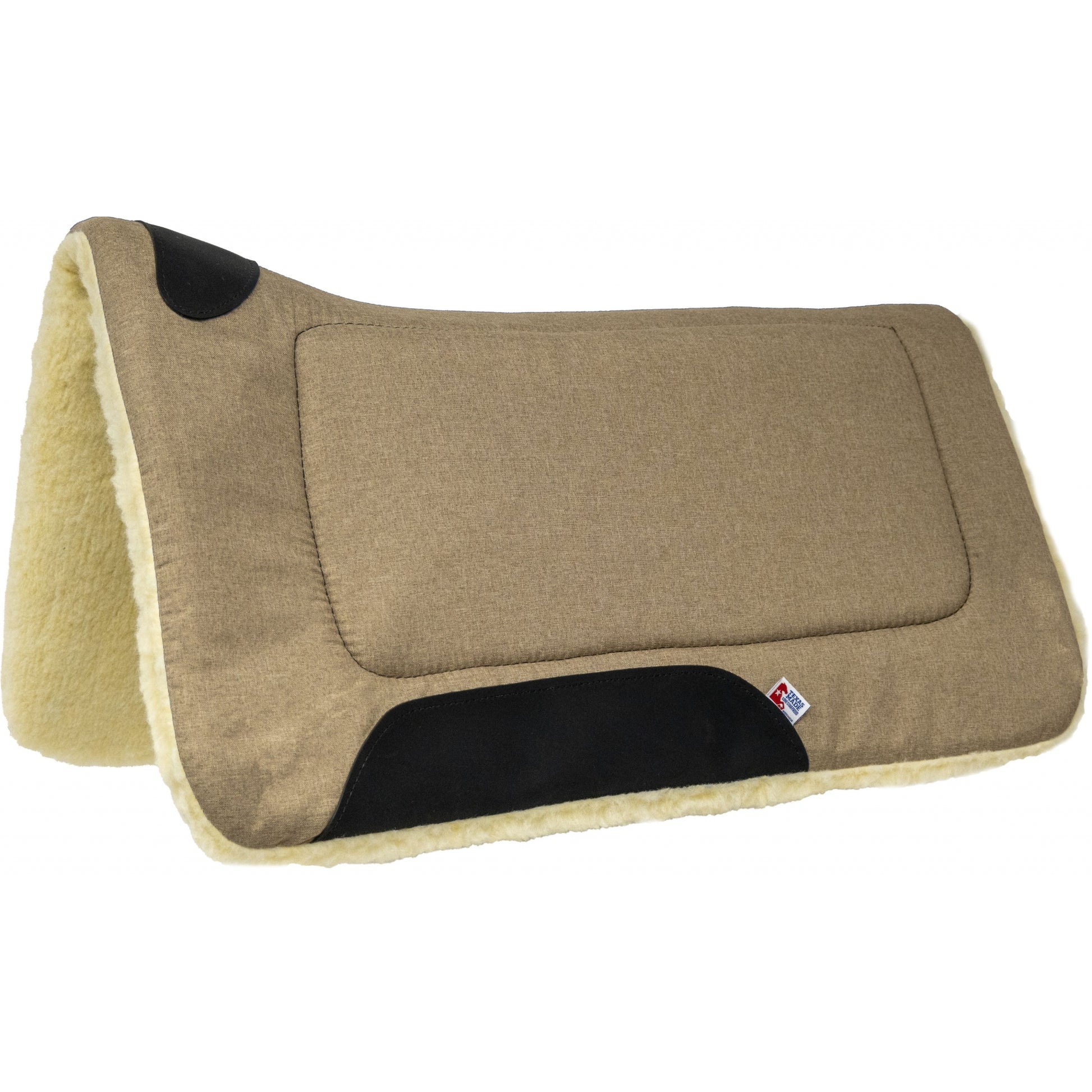 Mustang Brushed Denim Contour Jr Saddle Pad