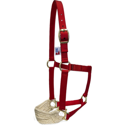 Mustang Nylon Halter with Mohair Bronc Nose