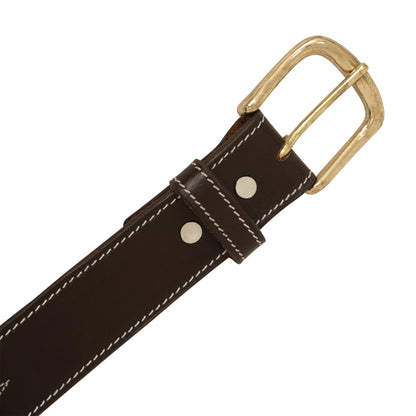 Huntley Equestrian Ladies Fancy Stitched 1.5" Wide Belt