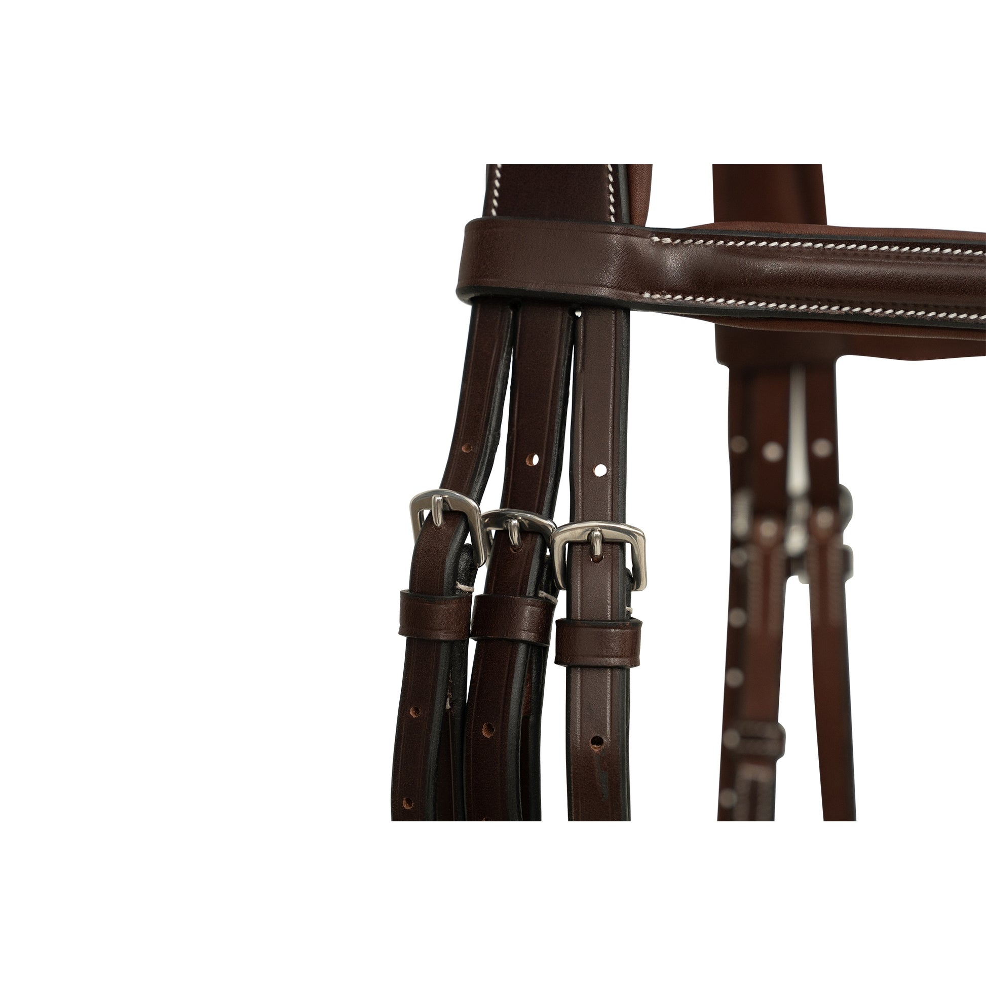 Huntley Equestrian Sedgwick Leather Padded Monocrown Figure 8 Bridle