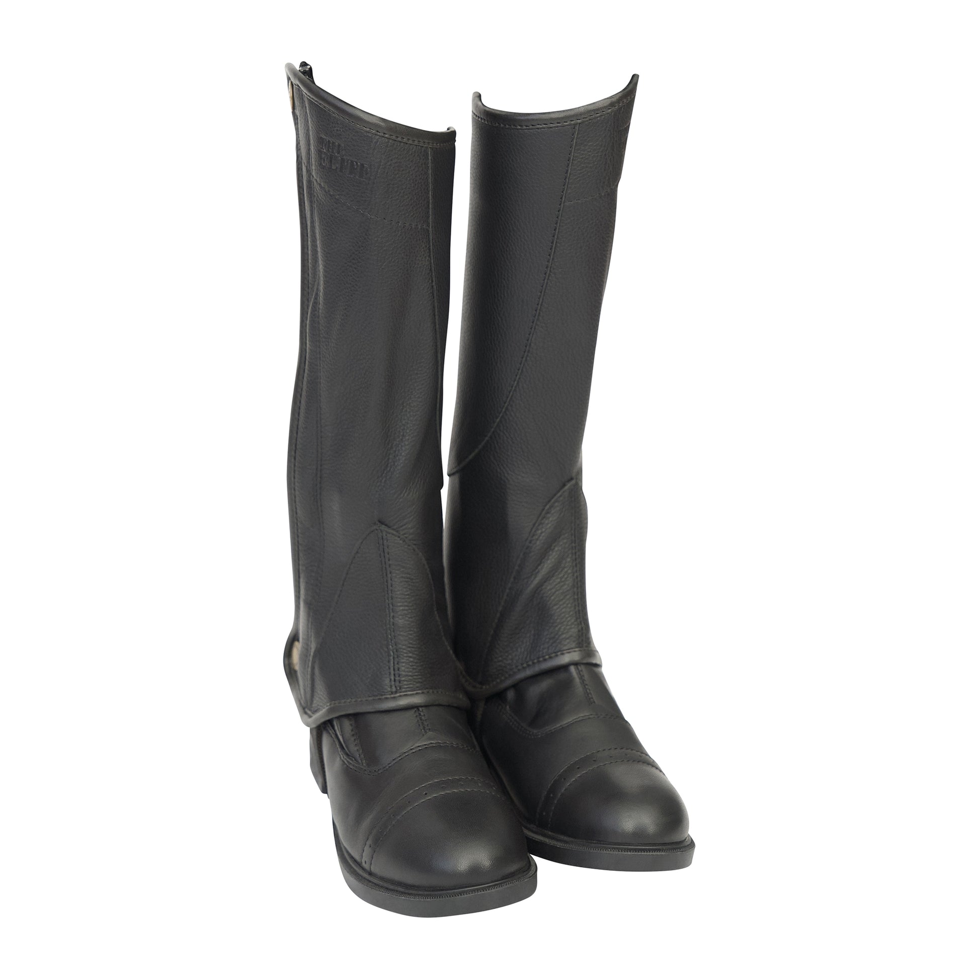 Grand Prix Kids Elite Leather Half Chaps