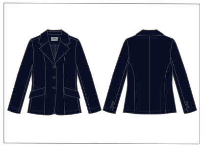 Grand Prix Ladies EQJ 3 Button NY Tech Show Coat