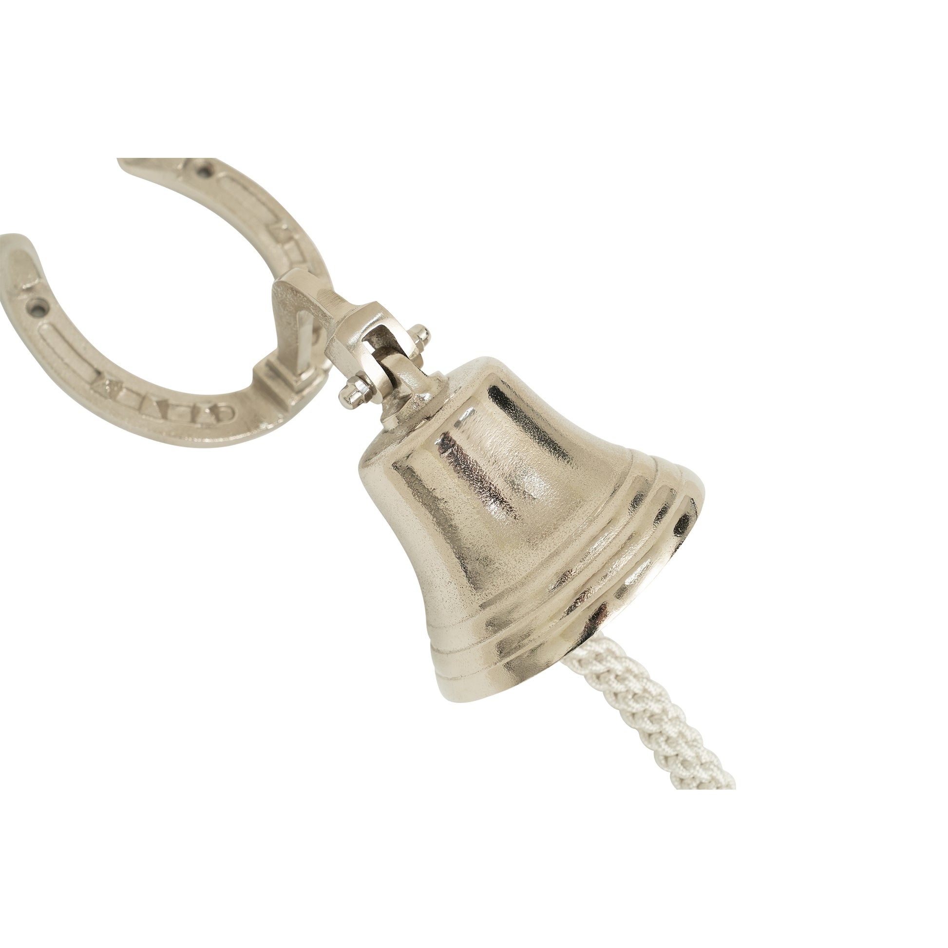Huntley Equestrian Wall Mounted Horse Shoe with Bell
