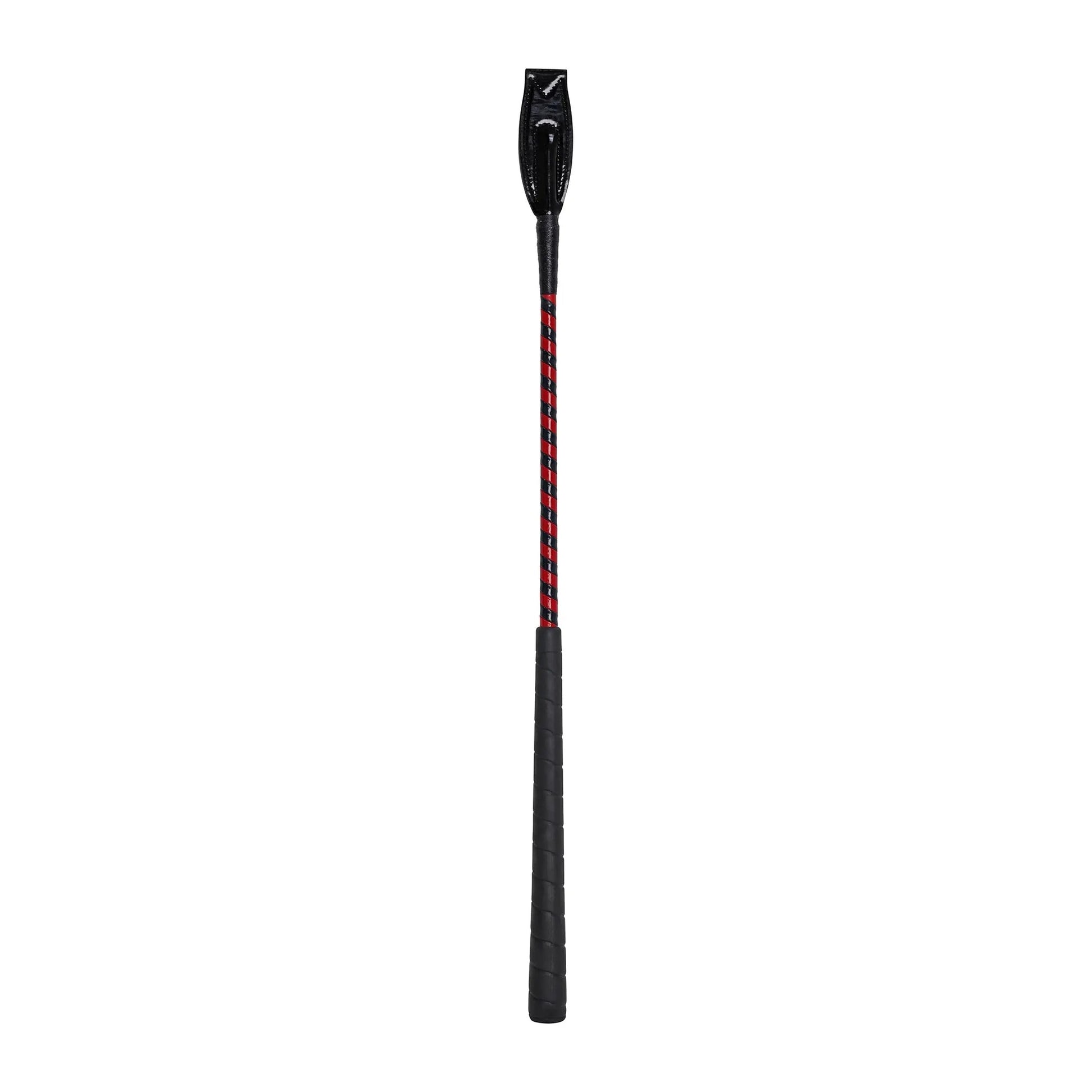 Huntley Equestrian Jumper Whip Two Tone Patent Cover
