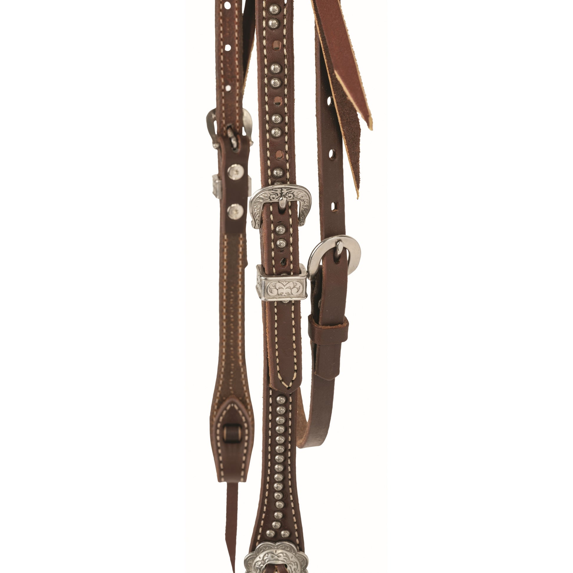 Weaver Western Leather Browband Headstall Stockman
