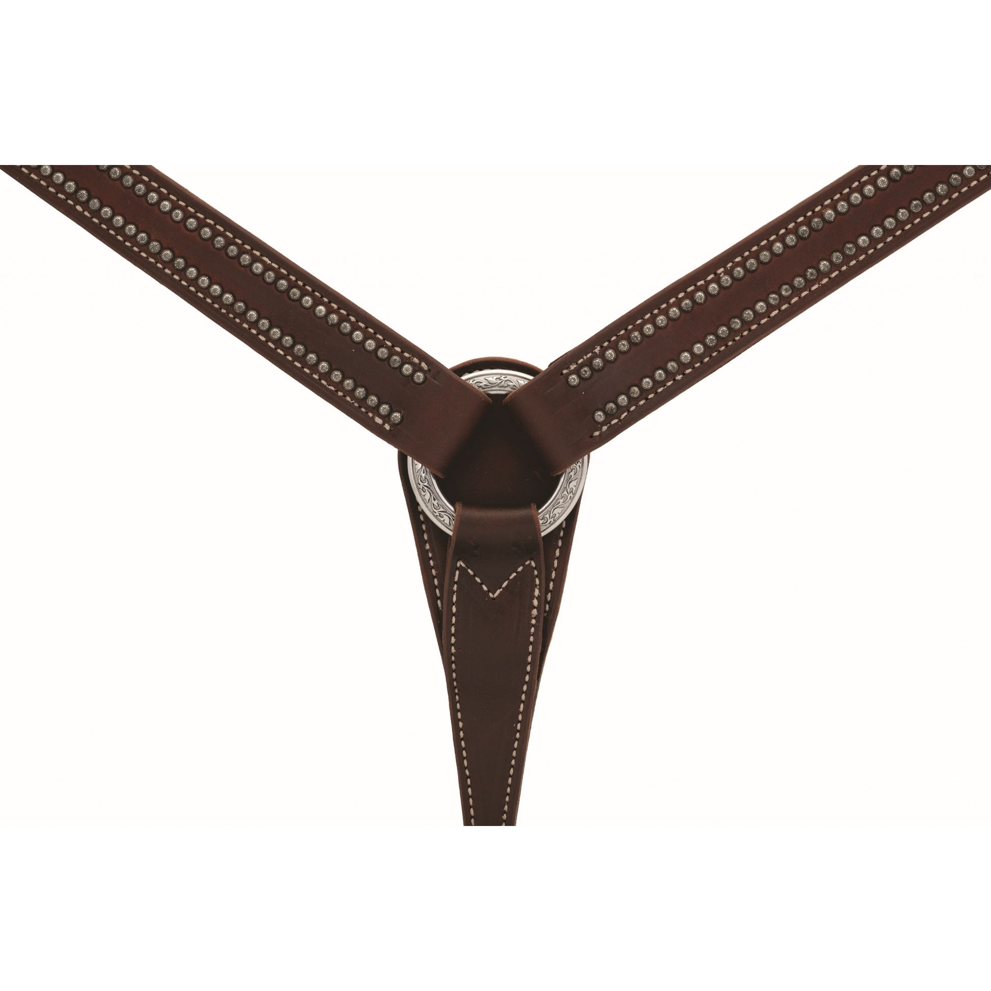 Weaver Tapered Leather Breast Collar Stockman