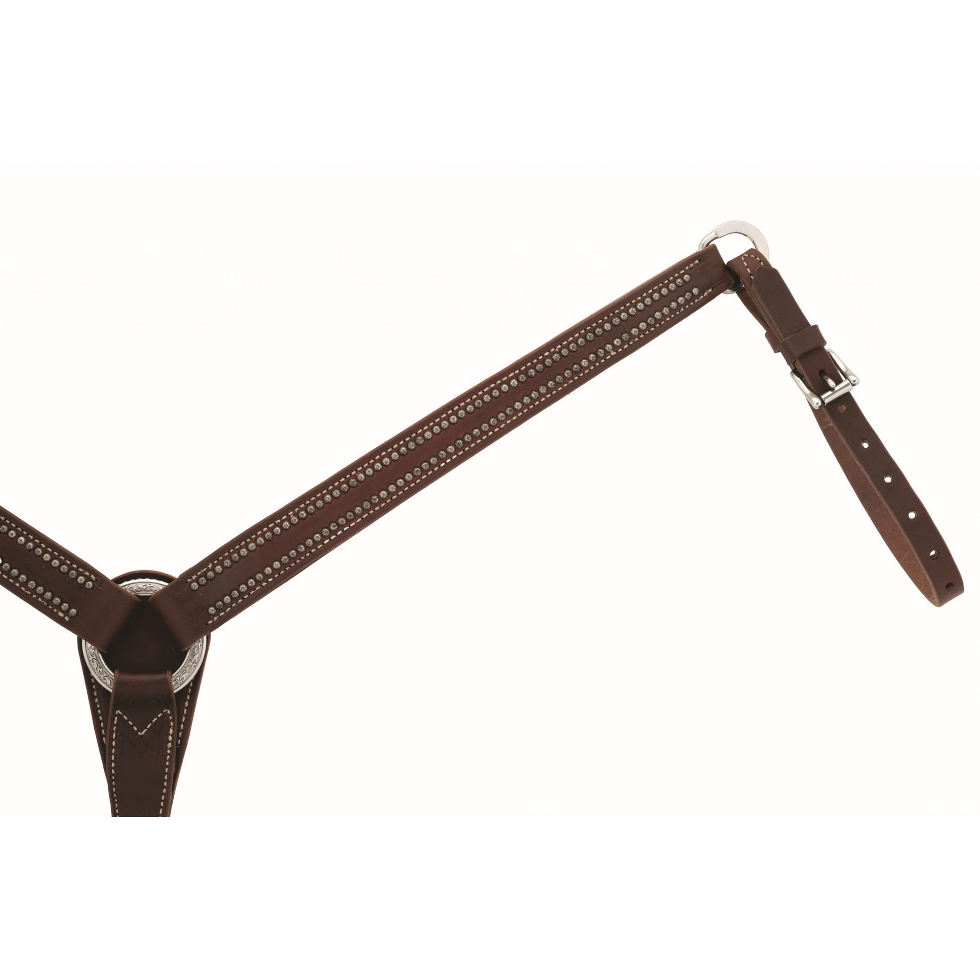 Weaver Tapered Leather Breast Collar Stockman