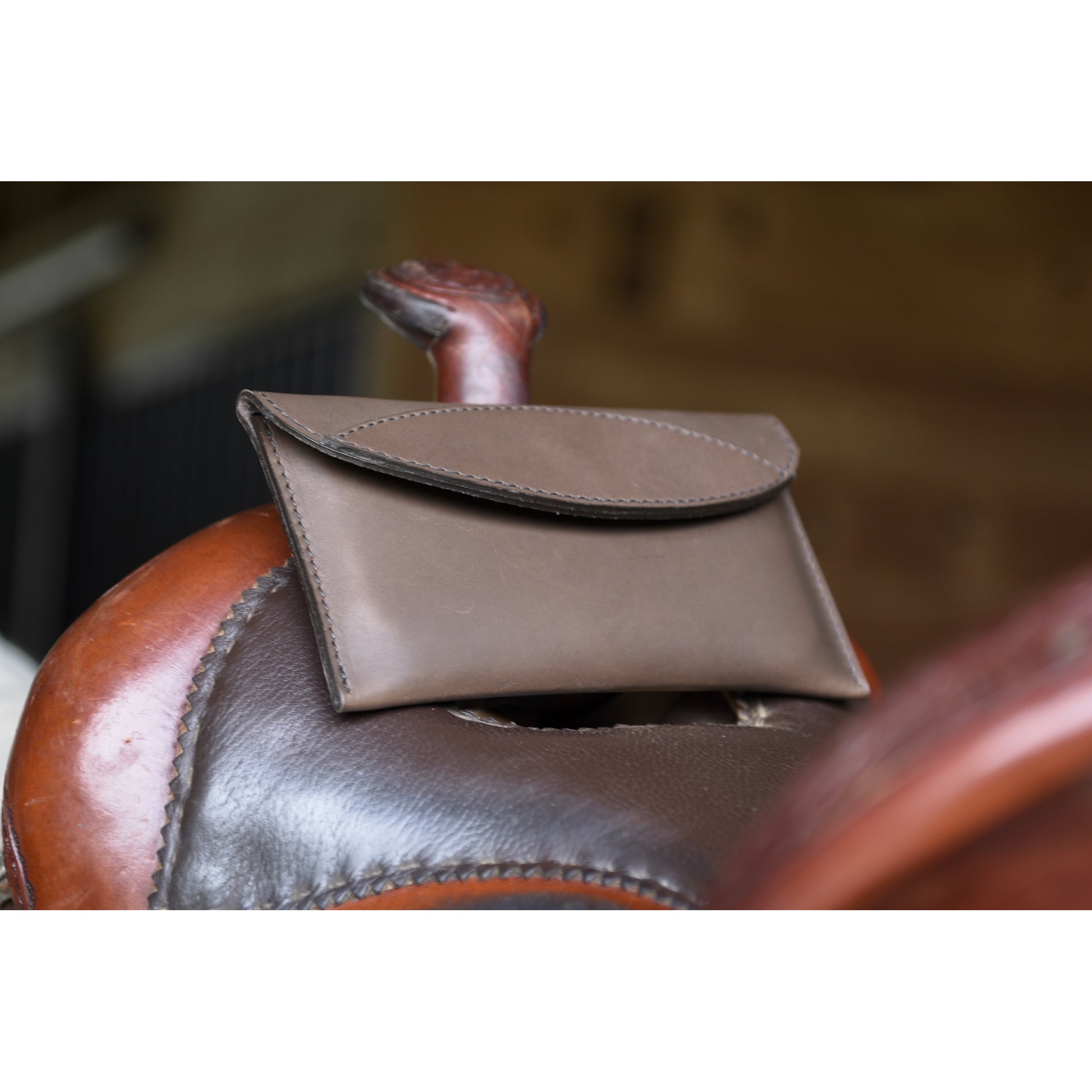 Perri's Leather Cell Phone Holder Laser Engraved