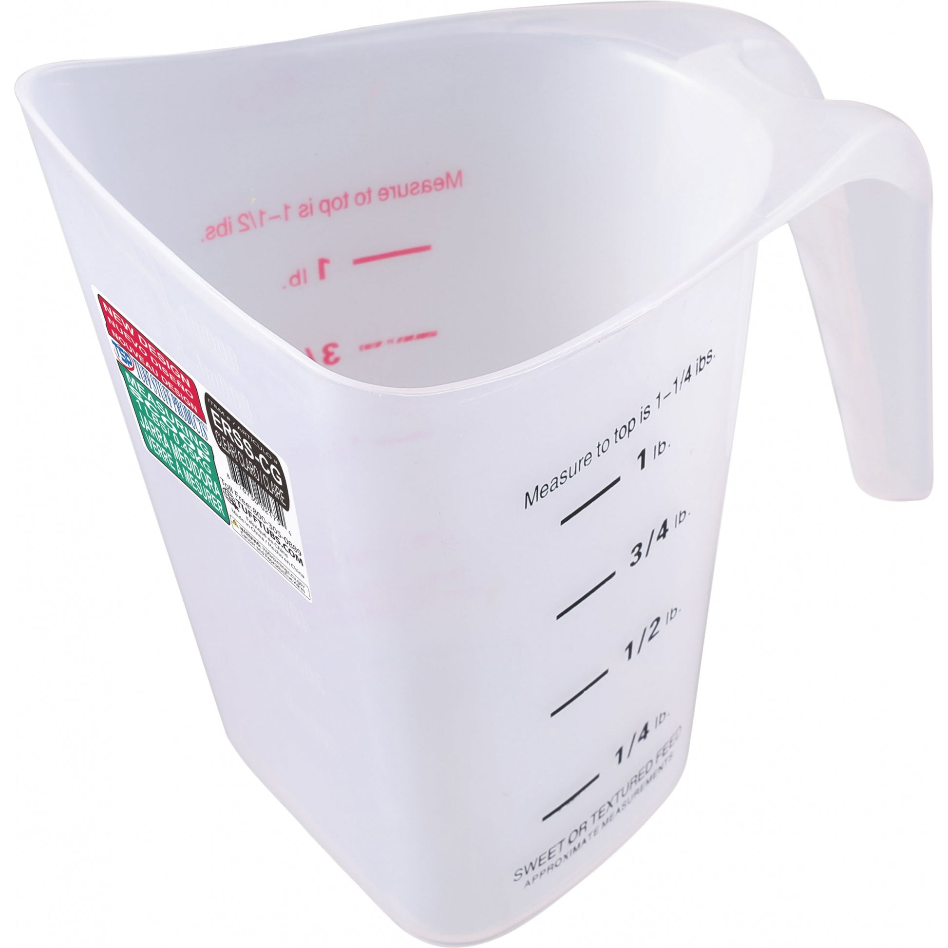 Tuff Stuff Ergonomic Wet/Dry Measuring Scoop
