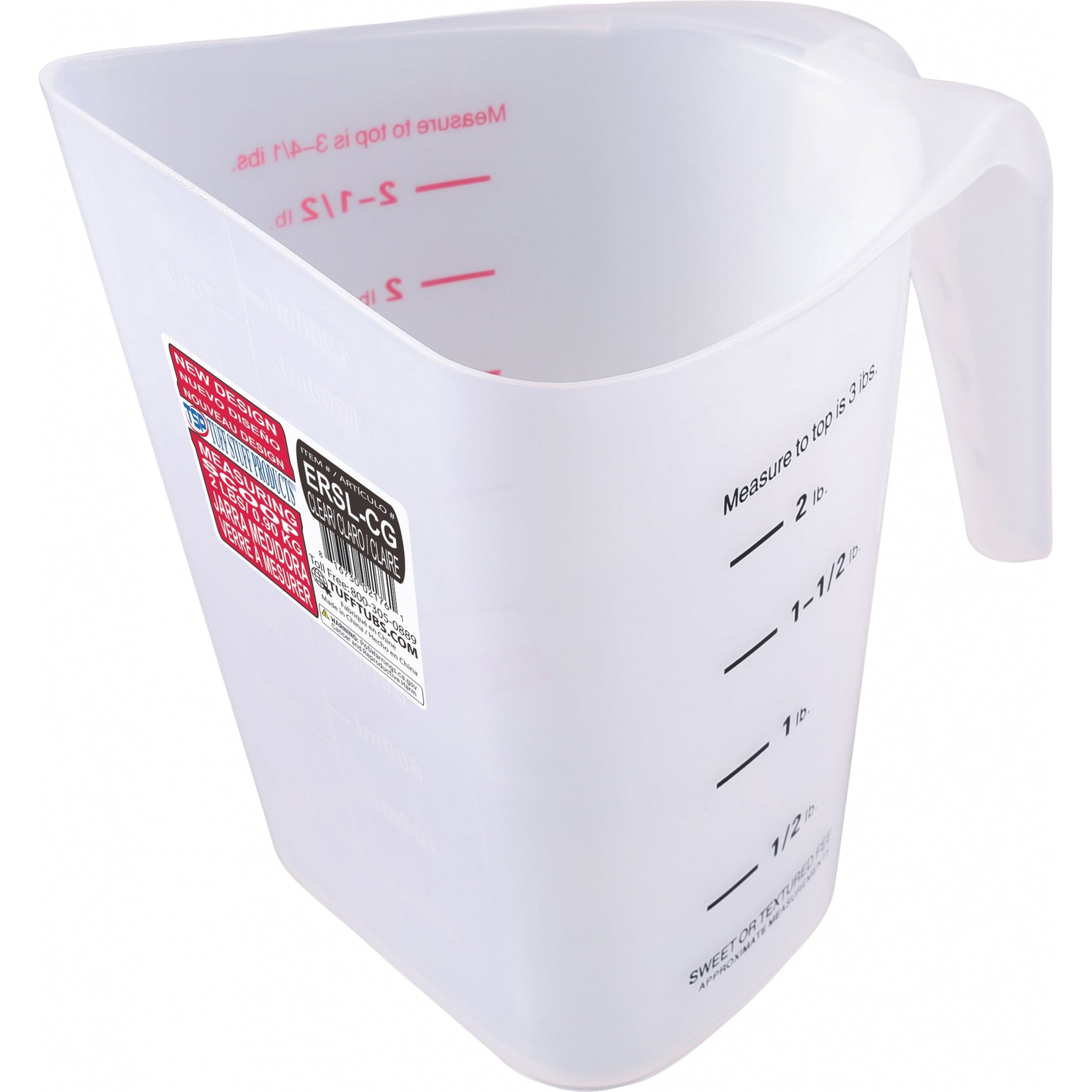 Tuff Stuff Ergonomic Wet/Dry Measuring Scoop