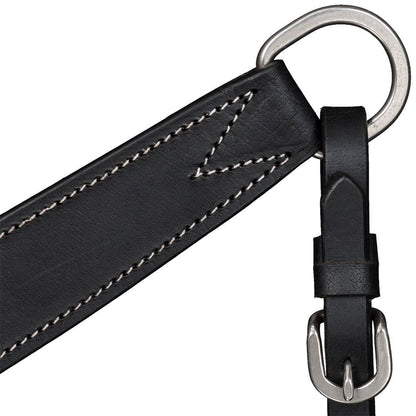 Silver Royal Harness Leather Breastcollar