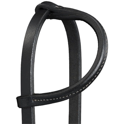 Royal King Harness Leather Ear Headstall with Quick Change Ends