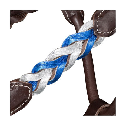 Tough1 Patriotic Braided Leather Halter