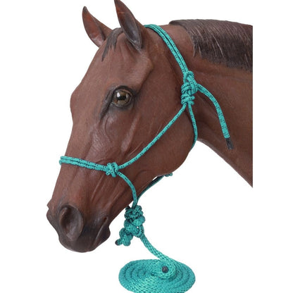 Tough1 Poly Rope Halter with Lead