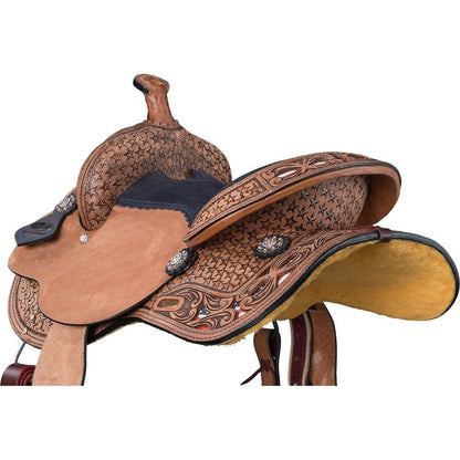 Tough1 Youth Americana Barrel Saddle