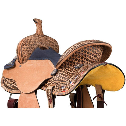Tough1 Youth Americana Barrel Saddle