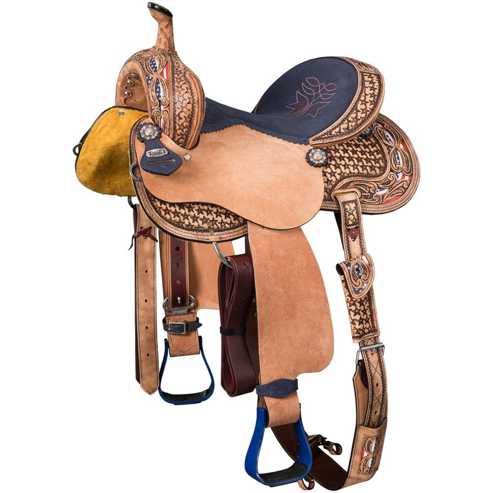 Tough1 Youth Americana Barrel Saddle
