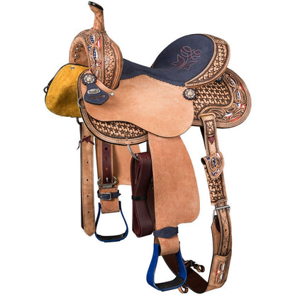 Tough1 Youth Americana Barrel Saddle