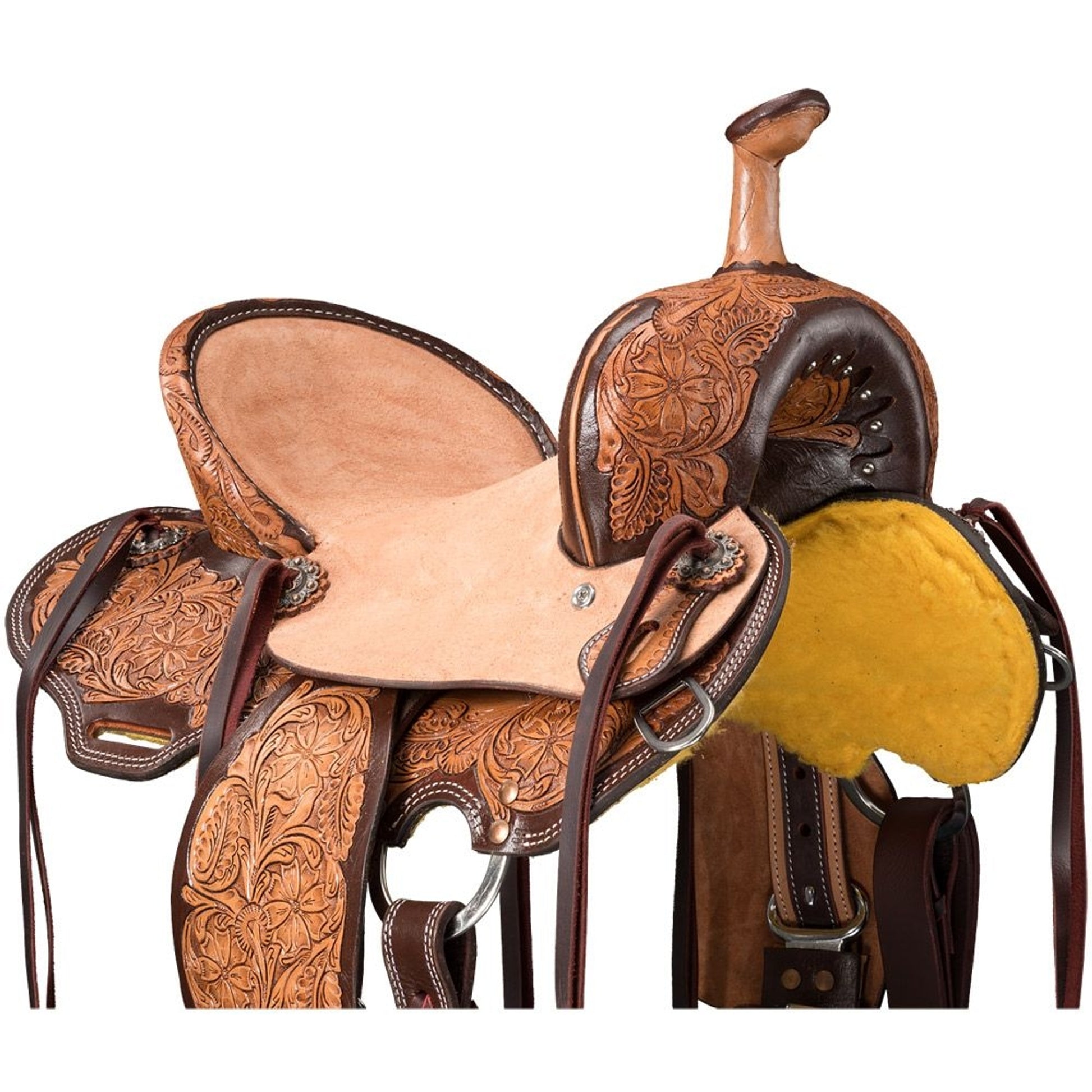 Silver Royal Youth Billings Barrel Saddle