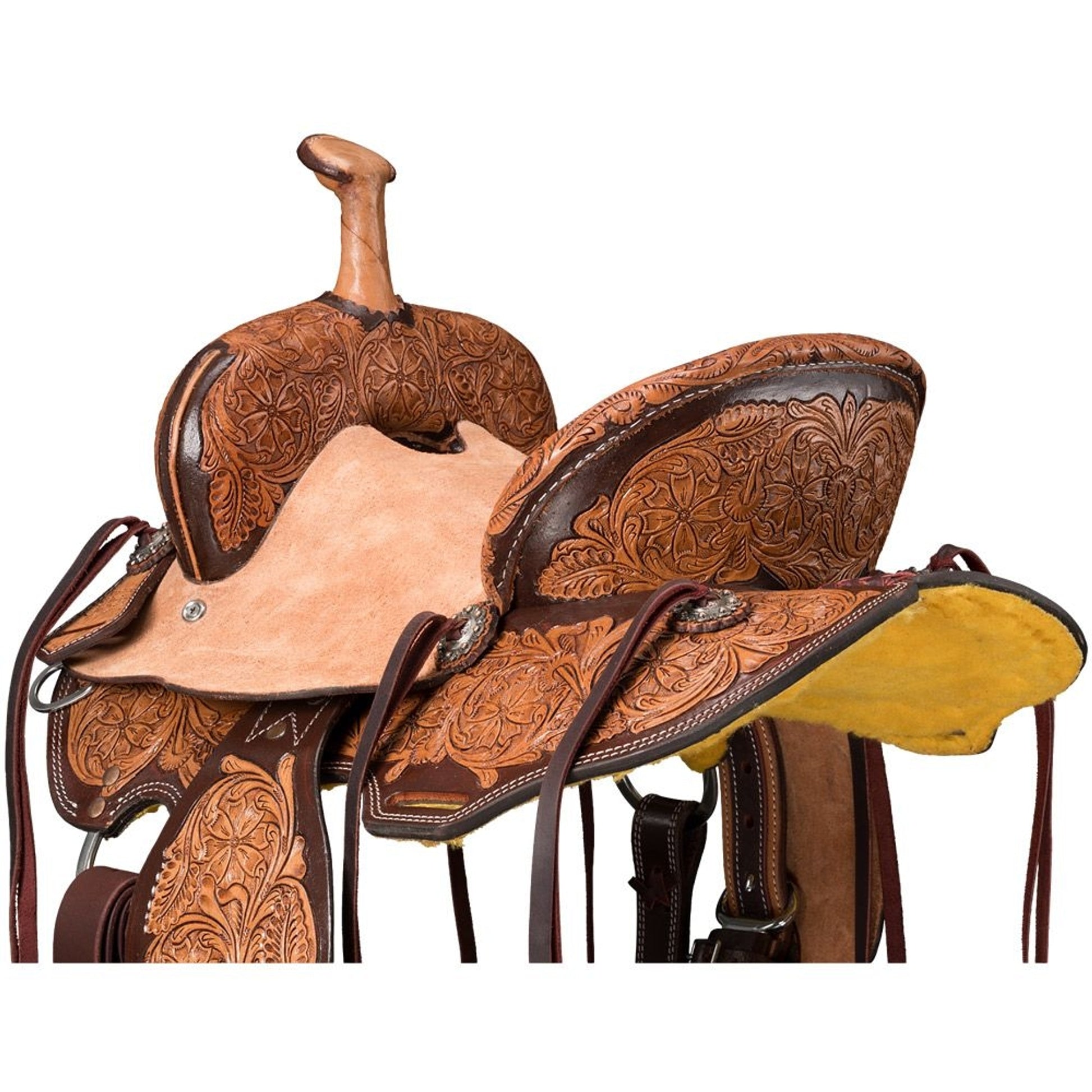 Silver Royal Youth Billings Barrel Saddle