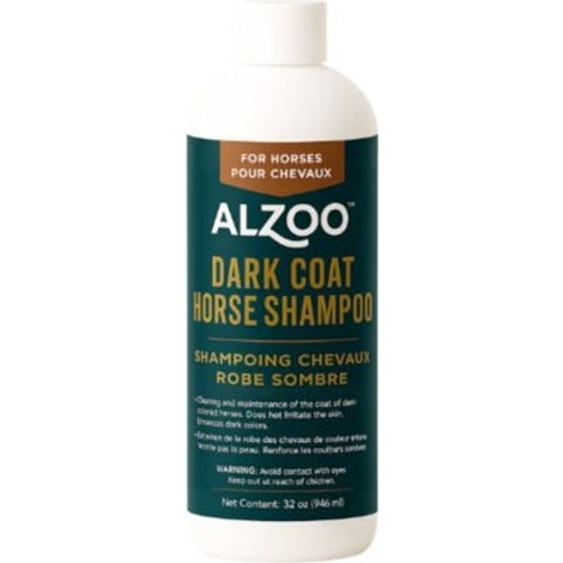 Alzoo Dark Coat Horse Shampoo