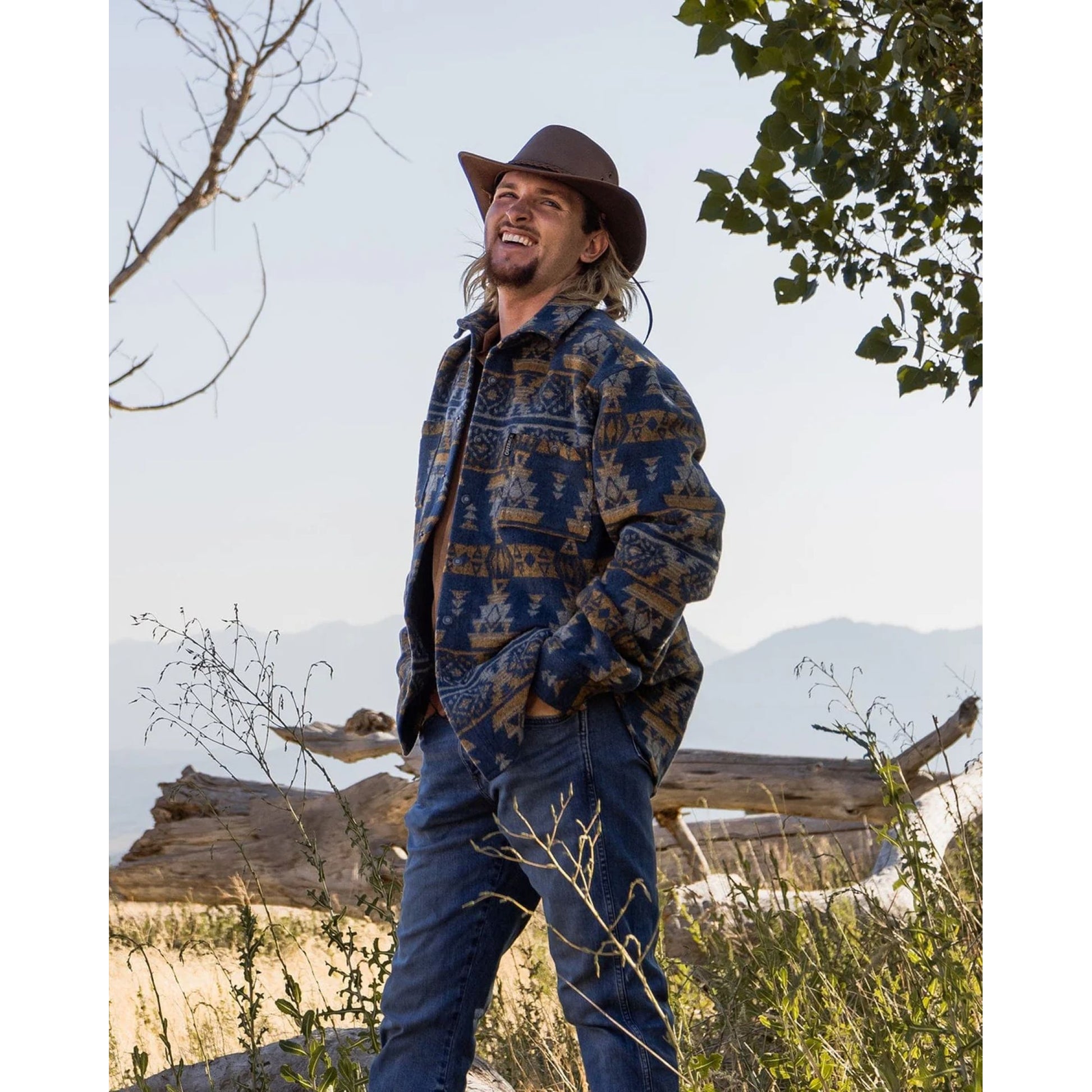 Outback Trading Mens Hudson Shirt Jacket