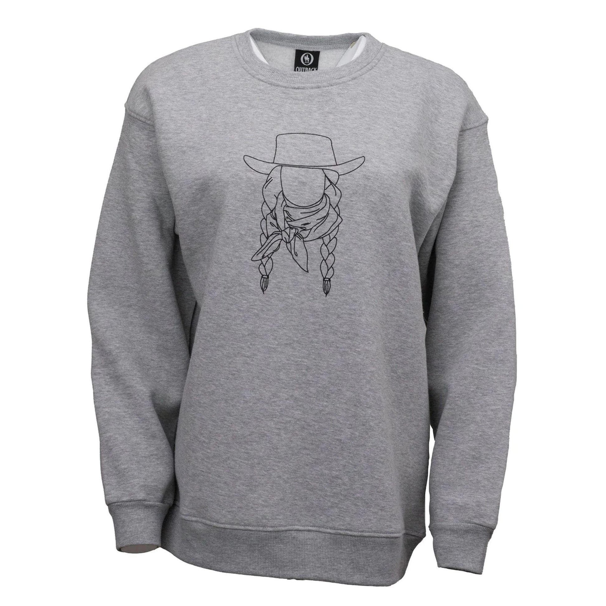 Outback Trading Ladies Crewneck Sweatshirt