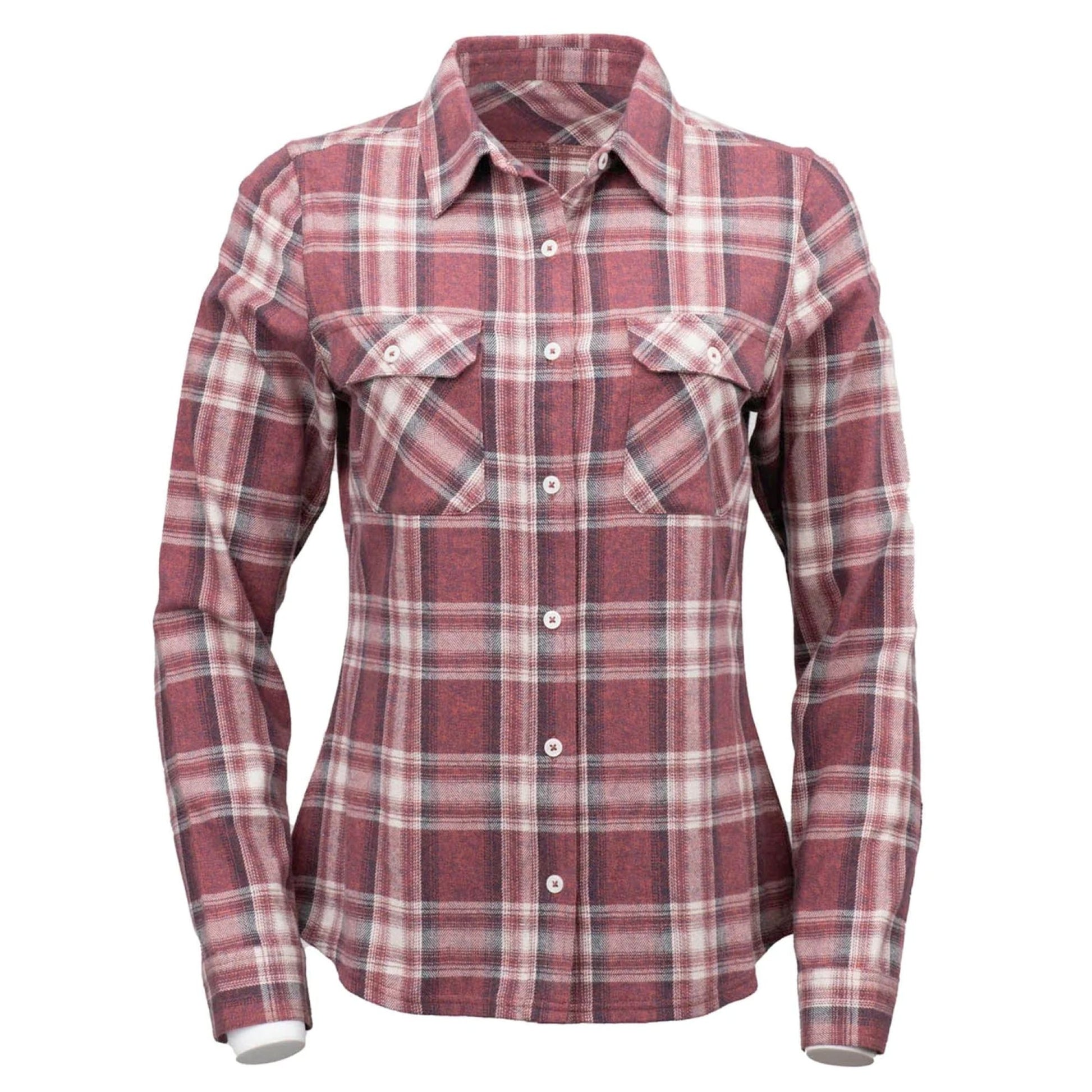 Outback Trading Ladies Cotton Plaid Outback Shirt