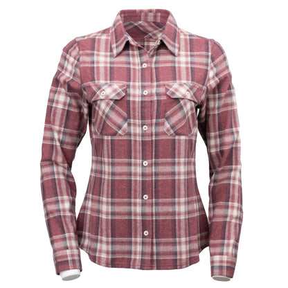 Outback Trading Ladies Cotton Plaid Outback Shirt