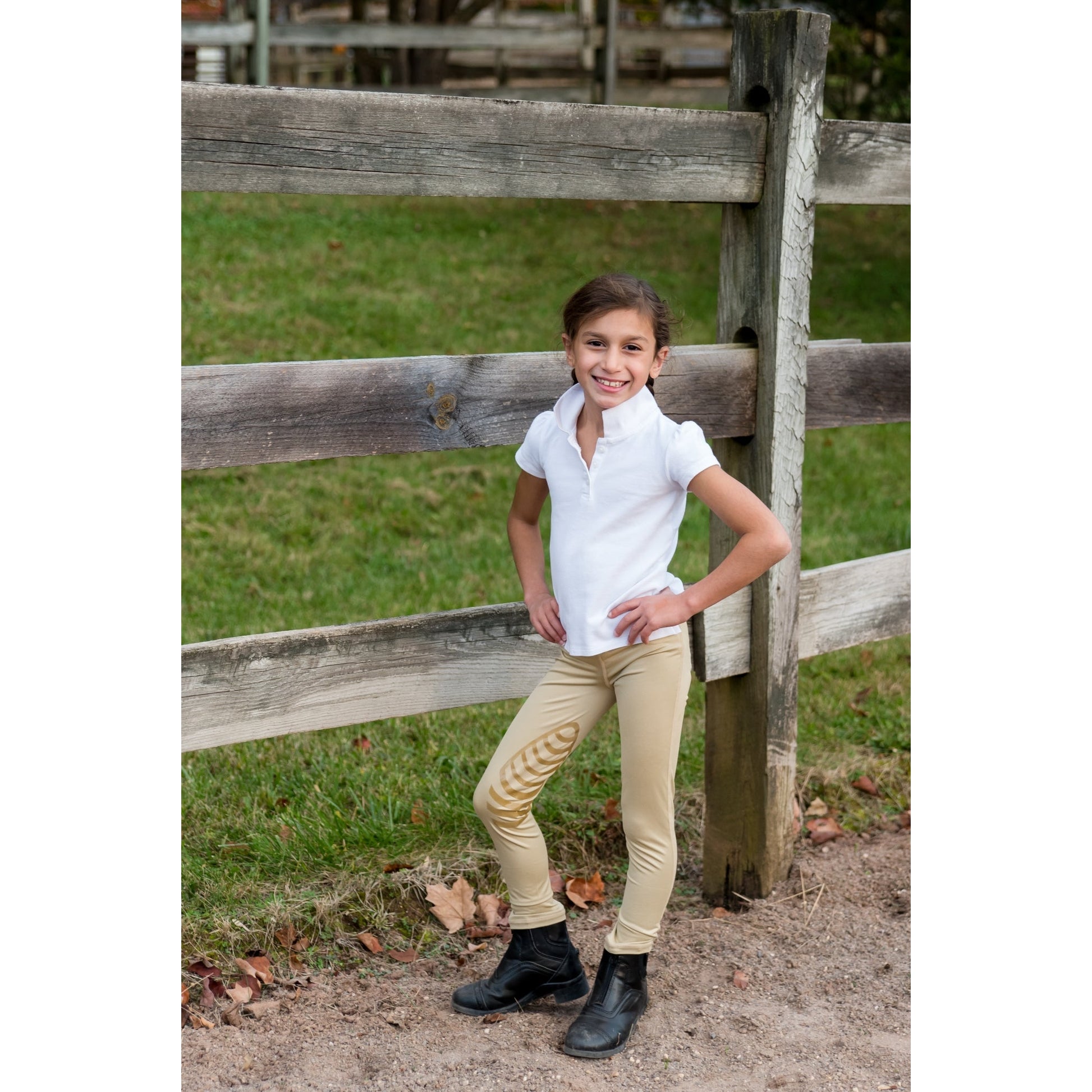 Saxon Ladies Essential Riding Tights