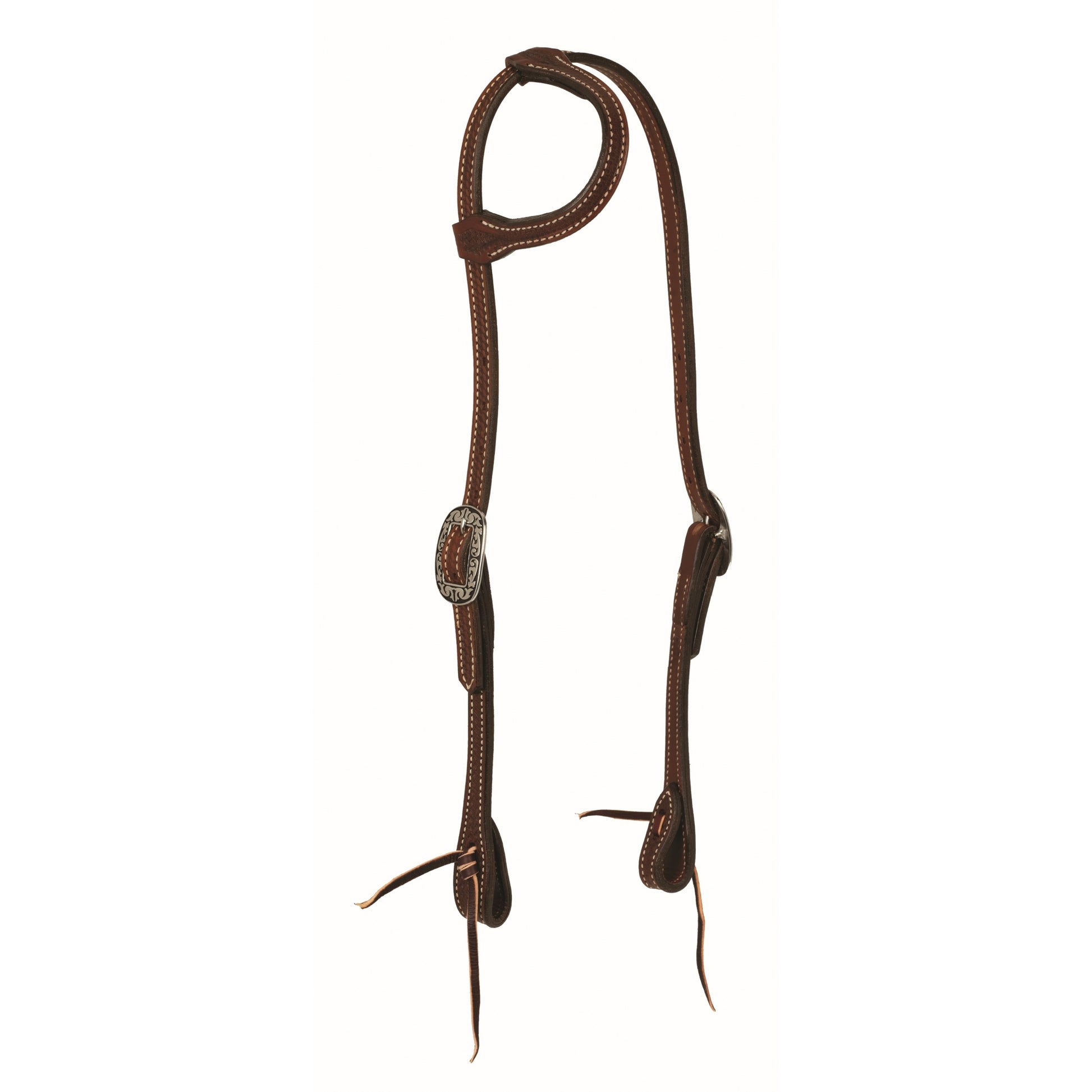 Weaver Basin Cowboy Western Leather Headstall