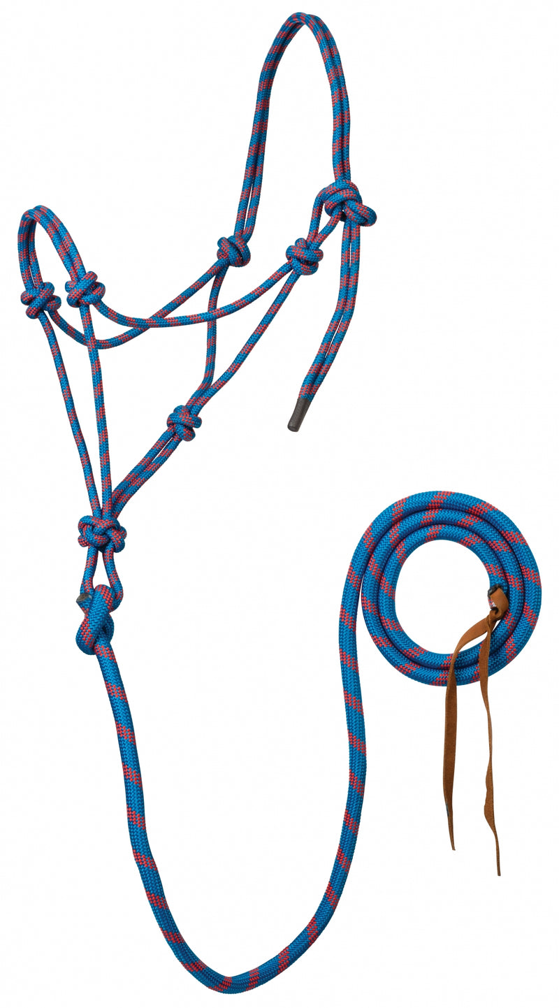Weaver Rope Horse Halter with Attached Lead