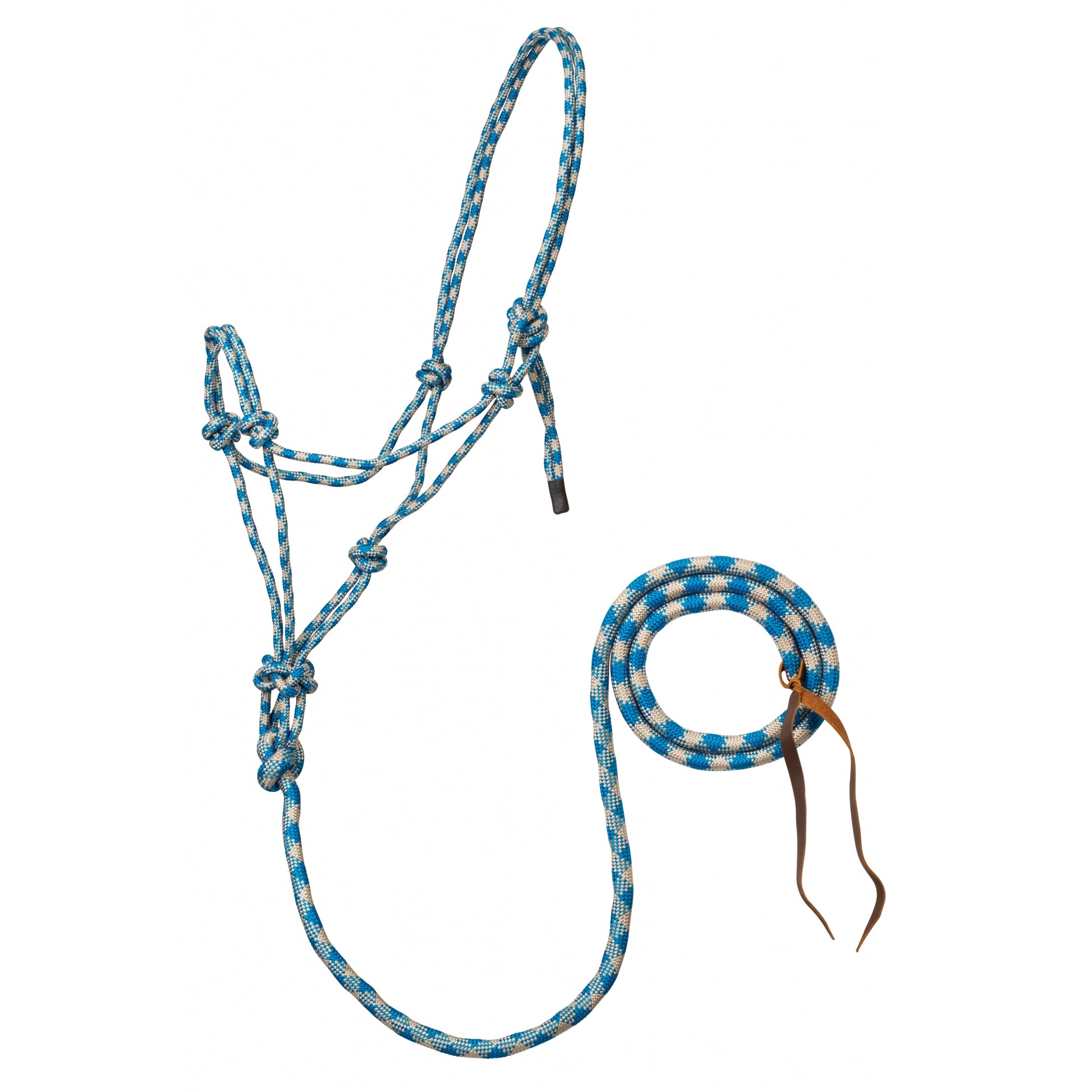Weaver Rope Horse Halter with Attached Lead