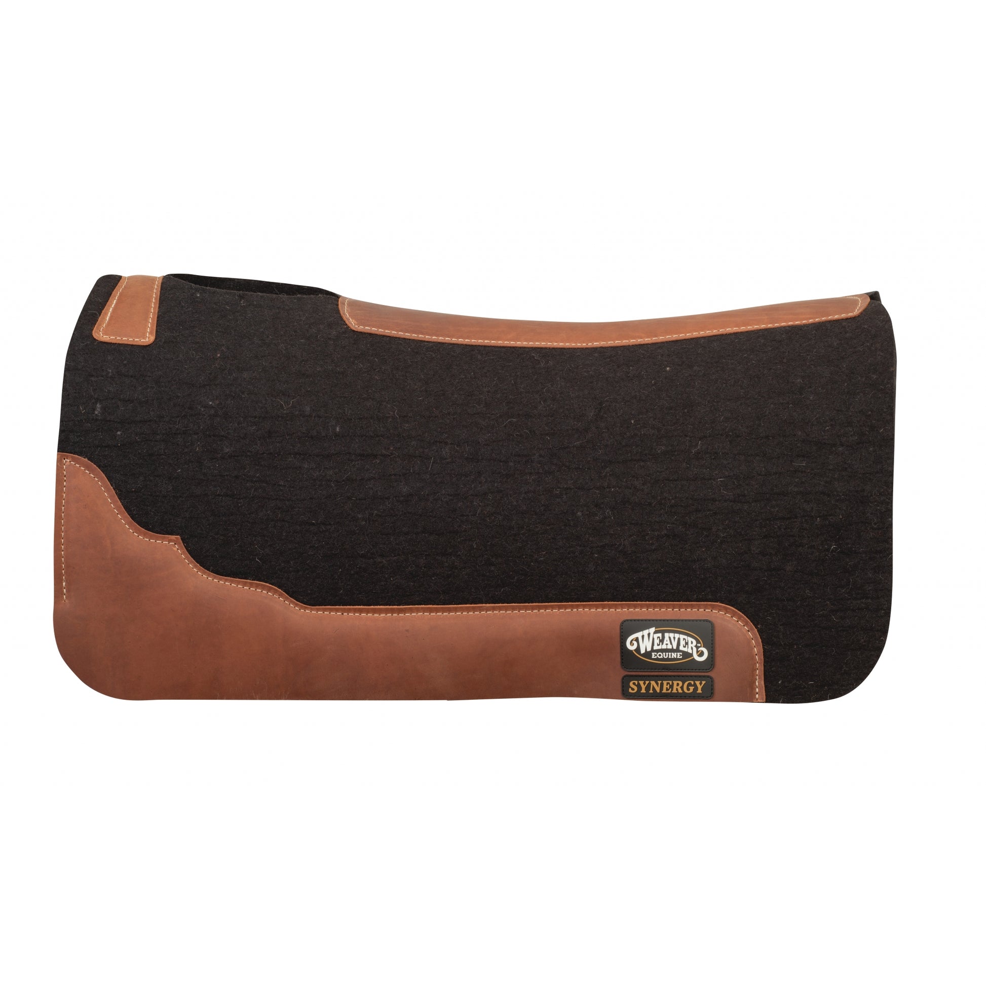 Weaver Synergy Contoured Steam Pressed 100% Merino Wool Felt Performance Saddle Pad